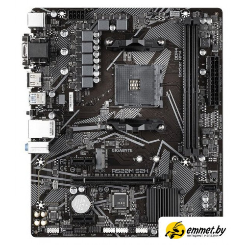 Материнская плата Gigabyte A520M S2H (rev. 1.0)