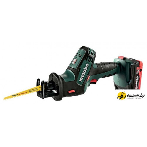 Сабельная пила Metabo SSE 18 LTX Compact 602266800 (с 2-мя АКБ, кейс)