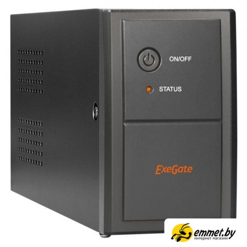 Источник бесперебойного питания ExeGate BNB-850.LED.AVR.EURO.RJ.USB EP285474RUS