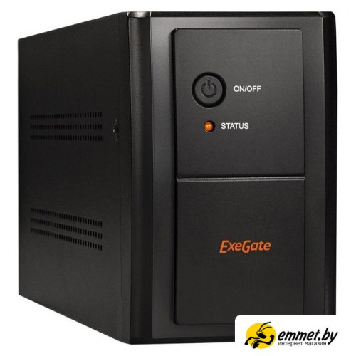 Источник бесперебойного питания ExeGate UNB-1500.LED.AVR.EURO.RJ.USB EP212521RUS