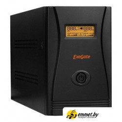 Источник бесперебойного питания ExeGate LLB-2200.LCD.AVR.EURO.RJ.USB EP285531RUS