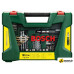 Набор оснастки для электроинструмента Bosch V-Line Titanium 2607017195 91 предмет