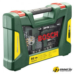 Набор оснастки для электроинструмента Bosch V-Line Titanium 2607017195 91 предмет