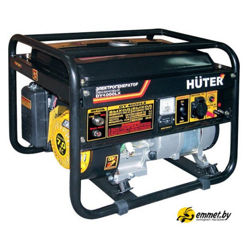 Бензиновый генератор Huter DY4000LX