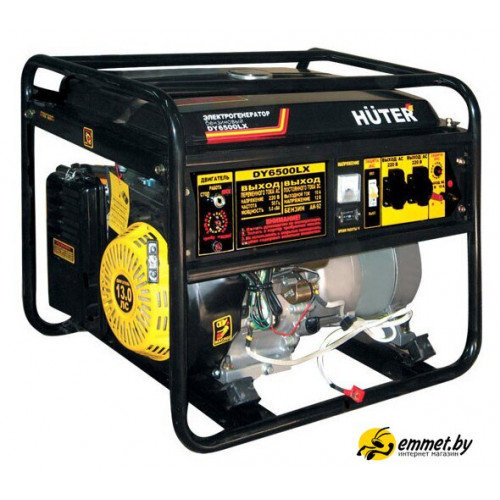Бензиновый генератор Huter DY6500LX