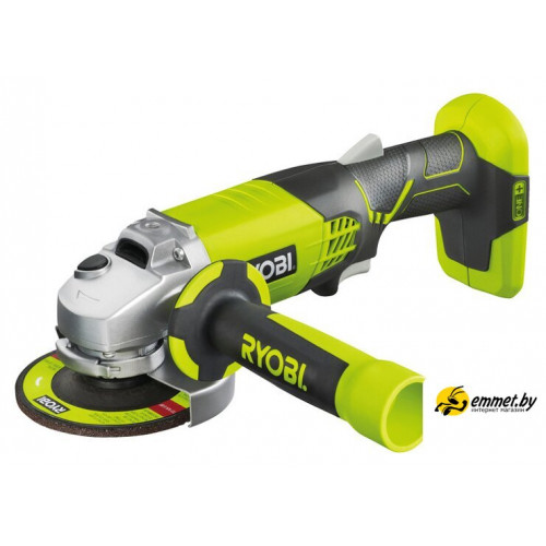Угловая шлифмашина Ryobi R18AG-0 (без АКБ)