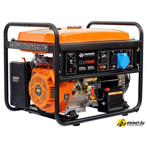 Бензиновый генератор Daewoo Power GDA 7500E