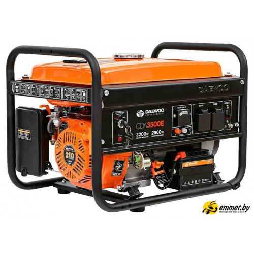 Бензиновый генератор Daewoo Power GDA 3500E