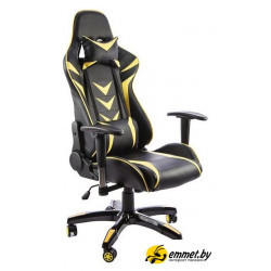Игровое (геймерское) кресло Calviano Mustang (черный/желтый)
