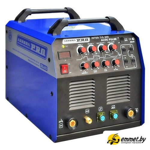 Сварочный инвертор AuroraPRO Inter TIG 200 AC/DC Pulse
