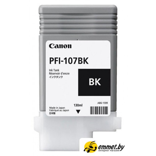 Картридж Canon PFI-107BK