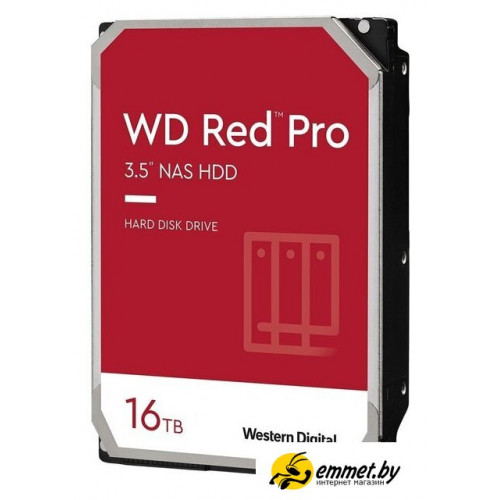 Жесткий диск WD Red Pro 16TB WD161KFGX