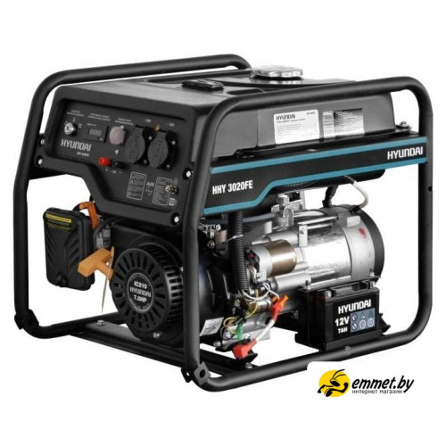 Бензиновый генератор Hyundai HHY 3020FE