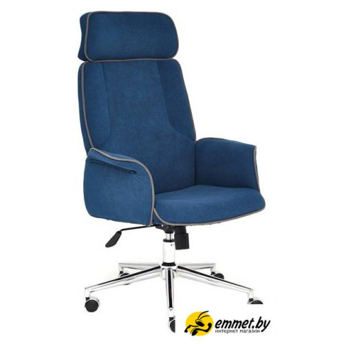 Офисное кресло TetChair Charm (флок, синий)