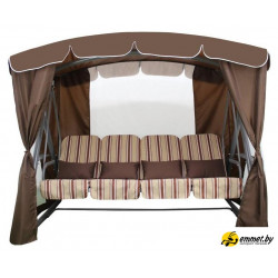 Садовые качели Arno-Werk Дефа Люси Люкс 2017-КД-58/Л (шоколадный)