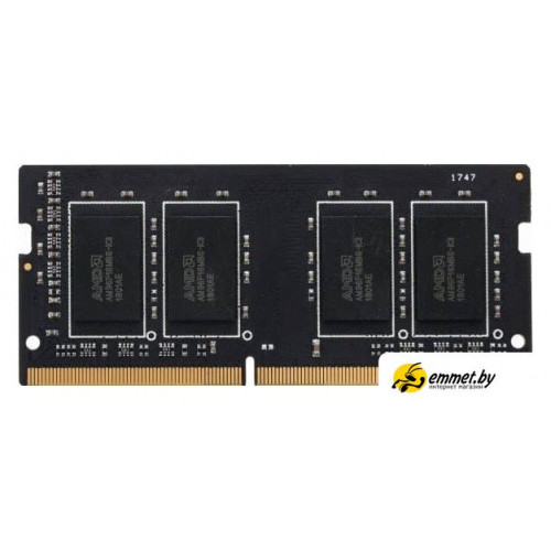 Оперативная память AMD Radeon R7 16GB DDR4 SODIMM PC4-21300 R7416G2606S2S-U