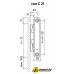 Стальной панельный радиатор Royal Thermo Compact C21-500-700 (Bianco Traffico)