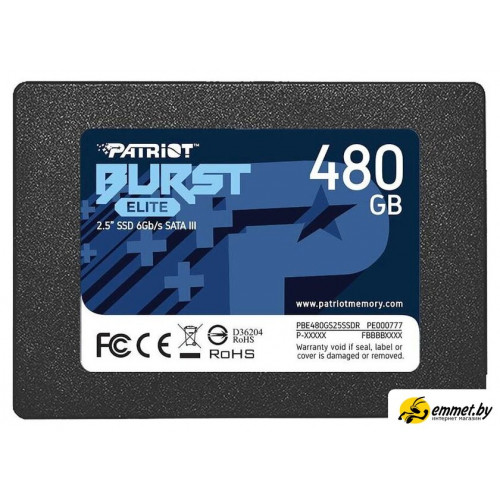 SSD Patriot Burst Elite 480GB PBE480GS25SSDR