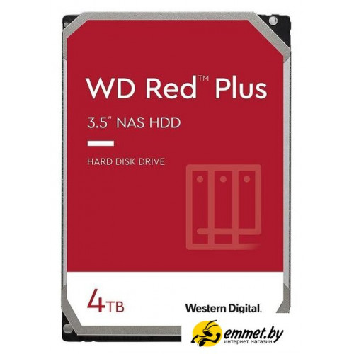 Жесткий диск WD Red Plus 4TB WD40EFZX