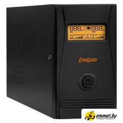 Источник бесперебойного питания ExeGate SpecialPro Smart LLB-650.LCD.AVR.EURO.RJ.USB