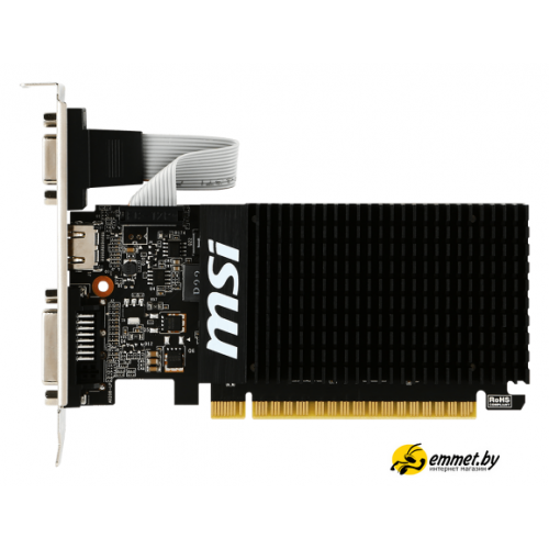 Видеокарта MSI GeForce GT 710 2GB DDR3 [GT 710 2GD3H LP]