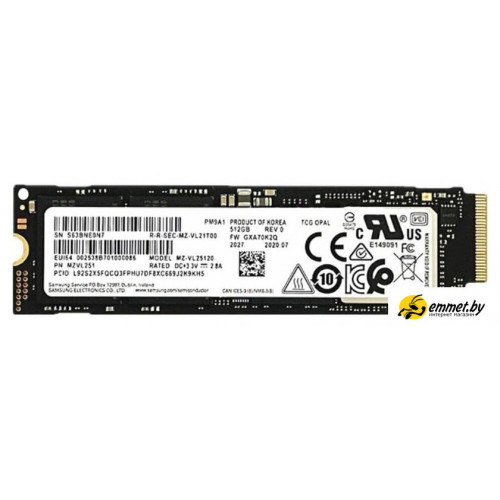 SSD Samsung PM9A1 2TB MZVL22T0HBLB-00B00