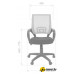 Офисное кресло CHAIRMAN 696 black TW-01 (черный)