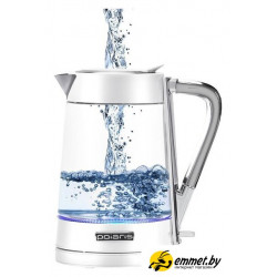 Электрический чайник Polaris PWK 1715CGL Water Way Pro (белый)