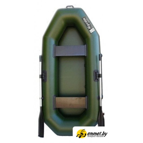 Гребная лодка Муссон S 240 (зеленый)