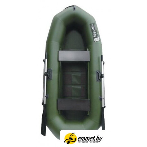 Гребная лодка Муссон R 260 РС (зеленый)