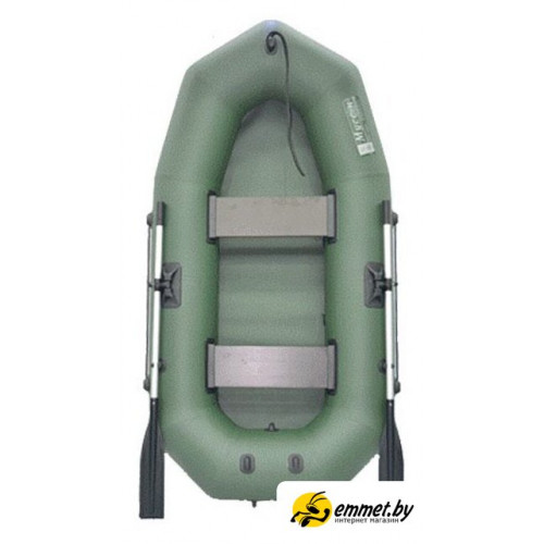Гребная лодка Муссон R 240 (зеленый)