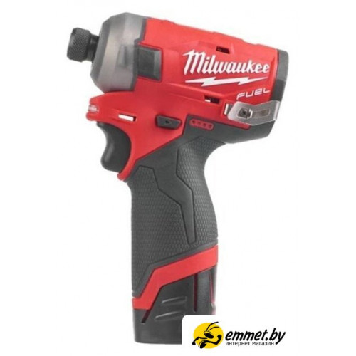 Винтоверт Milwaukee M12 FQID-202X 4933464973 (с 2-мя АКБ, кейс)