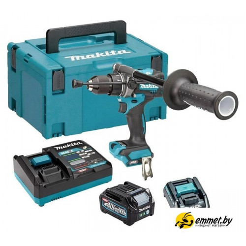 Ударная дрель-шуруповерт Makita HP001GD201 (с 2-мя АКБ, кейс)