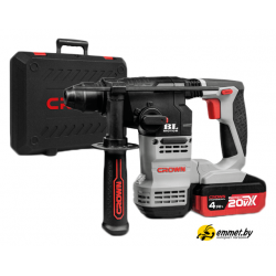 Перфоратор Crown CT28001HX-4 BMC (с 2-мя АКБ 4 Ah)