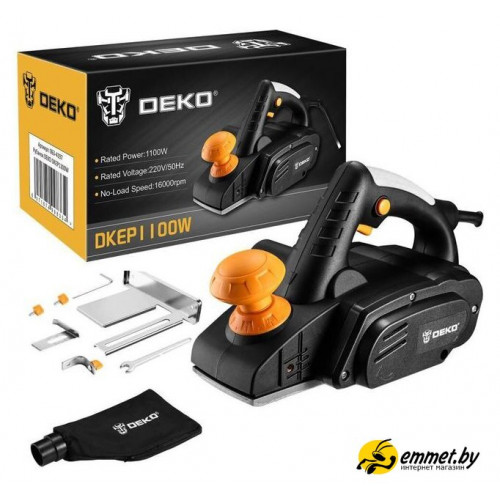 Рубанок Deko DKEP1100W 063-4197