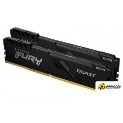 Оперативная память Kingston FURY Beast 2x32GB DDR4 PC4-28800 KF436C18BBK2/64