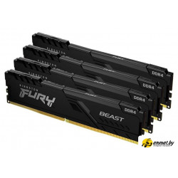Оперативная память Kingston FURY Beast 4x8GB DDR4 PC4-28800 KF436C17BBK4/32