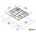 Варочная панель Franke Smart FHSM 604 3G DC XS C