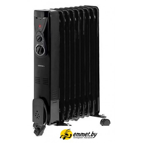 Масляный радиатор CENTEK CT-6201 (черный)