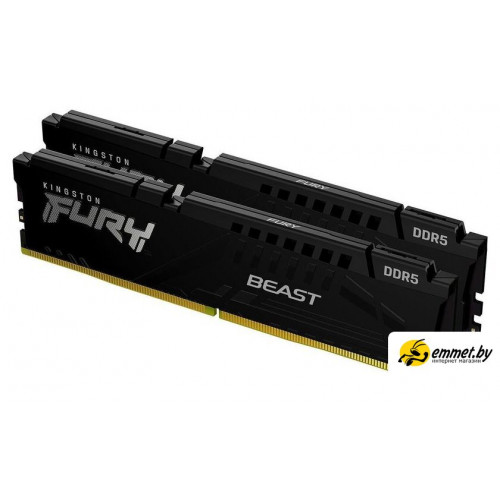 Оперативная память Kingston FURY Beast 2x16GB DDR5 PC5-41600 KF552C40BBK2-32 Оперативная память Kingston FURY Beast 2x16GB DDR5 PC5-41600 KF552C40BBK2-32