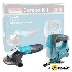 Наборы электроинструментов Makita DK0122 (лобзик + болгарка)
