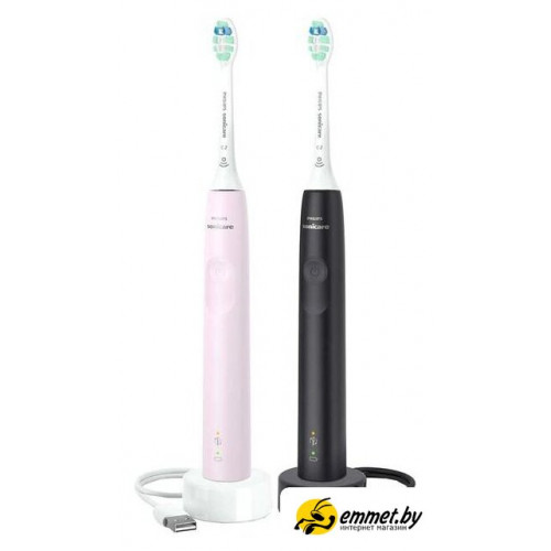 Комплект зубных щеток Philips Sonicare 3100 series HX3675/15