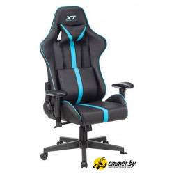 Игровое (геймерское) кресло A4Tech X7 GG-1200 (черный/бирюзовый)
