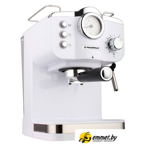 Рожковая кофеварка MAUNFELD MF-735WH Pro