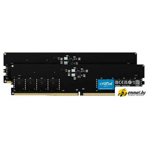 Оперативная память Crucial 2x32GB DDR5 PC5-38400 CT2K32G48C40U5