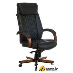 Офисное кресло Бюрократ T-9924WALNUT (черный)