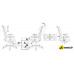 Офисное кресло Бюрократ MC-611N TW-01 38-418 (черный) Офисное кресло Бюрократ MC-611N TW-01 38-418 (черный)