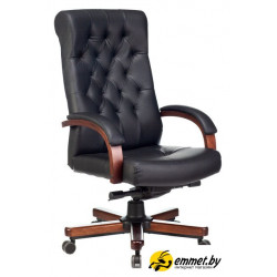 Офисное кресло Бюрократ T-9928WALNUT (черный)