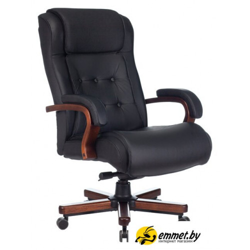 Офисное кресло Бюрократ T-9926WALNUT (черный)
