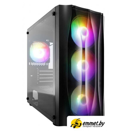 Корпус 1stPlayer Firebase X3-M-BK-4F1